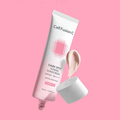 [Cell Fusion C] Dark Spot Toning Sunscreen SPF50+ PA++++ 50ml - Skynkorea