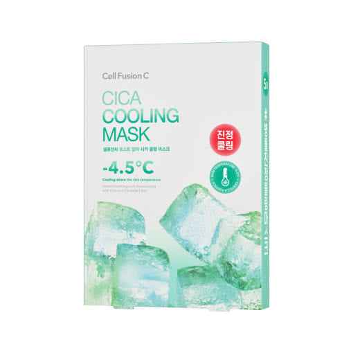 [Cell Fusion C] Cica Cooling Mask 27g X 5ea - Skynkorea