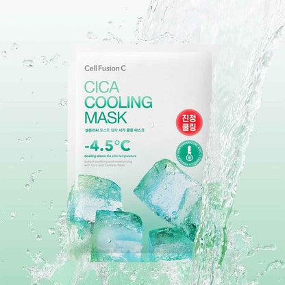 [Cell Fusion C] Cica Cooling Mask 27g X 5ea - Skynkorea