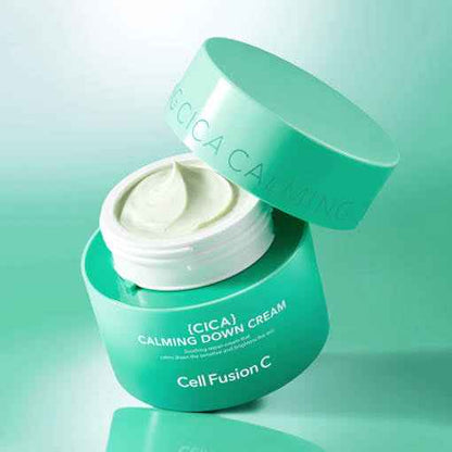 [Cell Fusion C] Cica Calming Down Cream 50ml - Skynkorea
