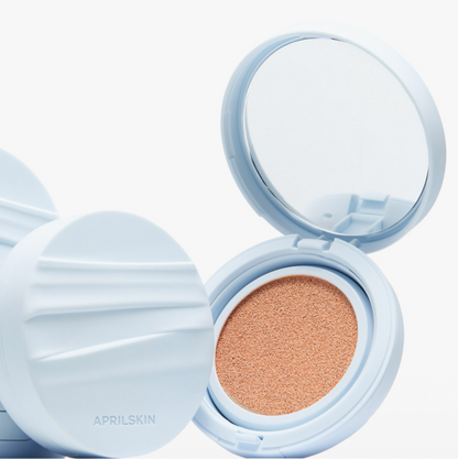 APRILSKIN Glowing Matt Cushion SPF50+ PA++++ Set 12g+12g(Refill) (5 Colors) - Skynkorea