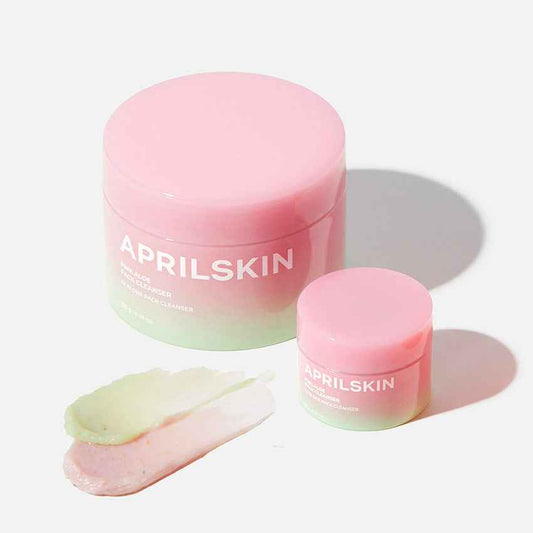 APRILSKIN Pink Aloe Mask-to-Foam Soothing Cleanser 15g - Skynkorea