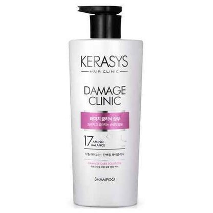 Kerasys Damage Clinic Shampoo (For Damaged Hair) 600ml - Skynkorea