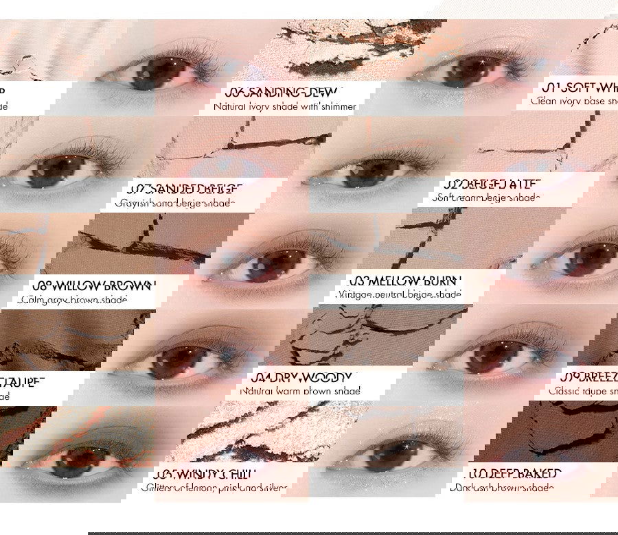 rom&nd BETTER THAN PALETTE  SPRING FEVER (2 colors) 6g - Skynkorea