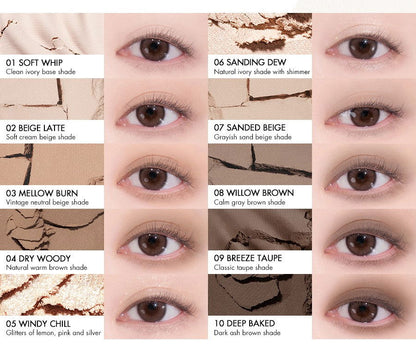 rom&nd BETTER THAN PALETTE  SPRING FEVER (2 colors) 6g - Skynkorea