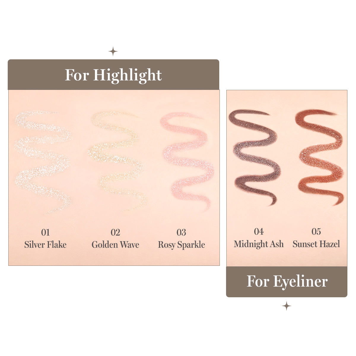 rom&nd Twinkle Pen Liner 0.5g - Skynkorea