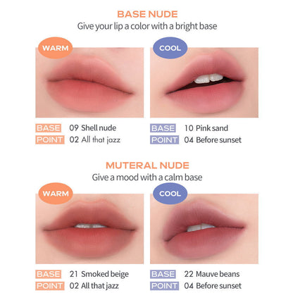 rom&nd ZERO MATTE LIPSTICK New Muteral Nude - Skynkorea