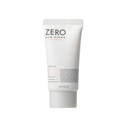 rom&nd ZERO SUN CLEAN 50ml, SPF 50+, PA++++ - Skynkorea