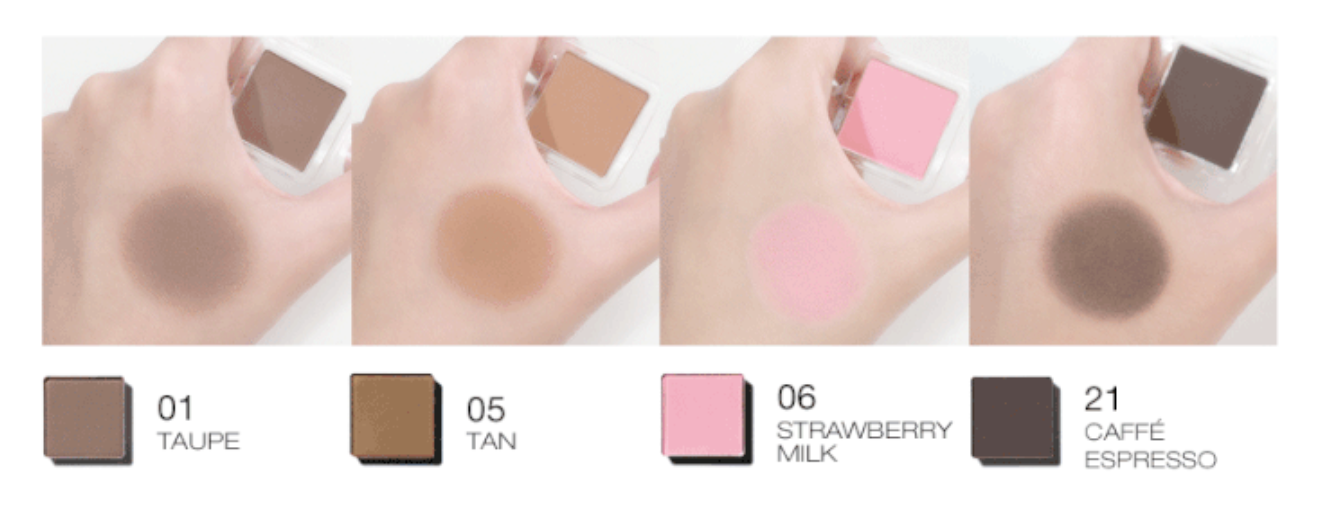 tooq One By Genuine Magnetic Eye Shadow #Point Matte - Skynkorea